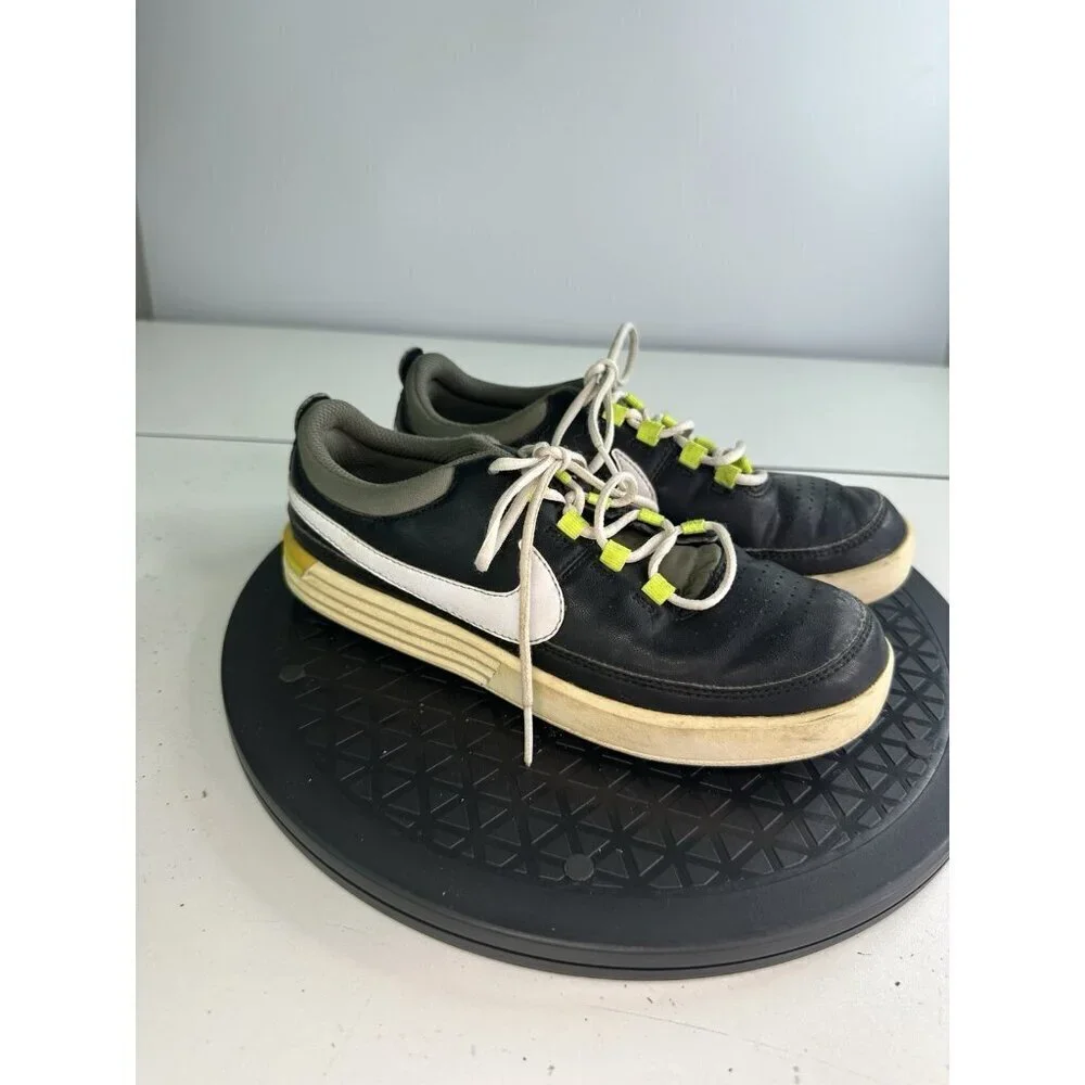 NIKE VT Jr Black Golf Shoes Sneakers Kids Sz 2Y 652731_002